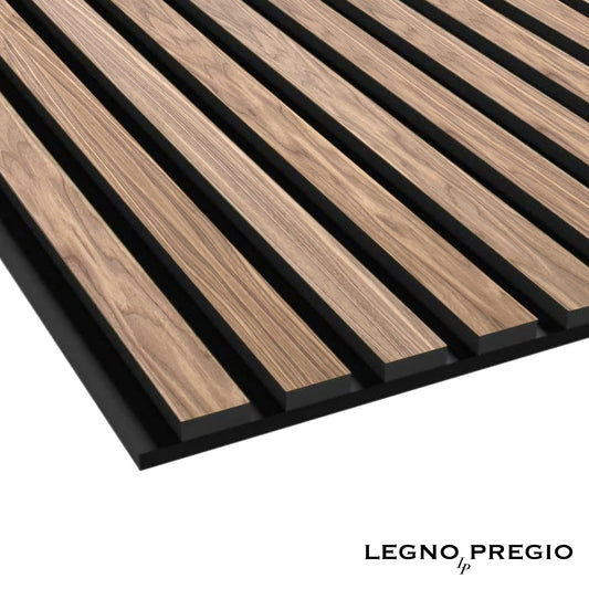 Dogato acustico in legno | Rovere Noce - legnopregio