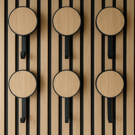 Crochet en chêne c. | 1 pièce