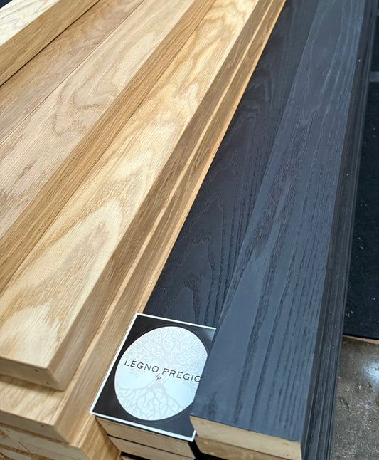 Trennwand aus Holz | Schwarze Eiche