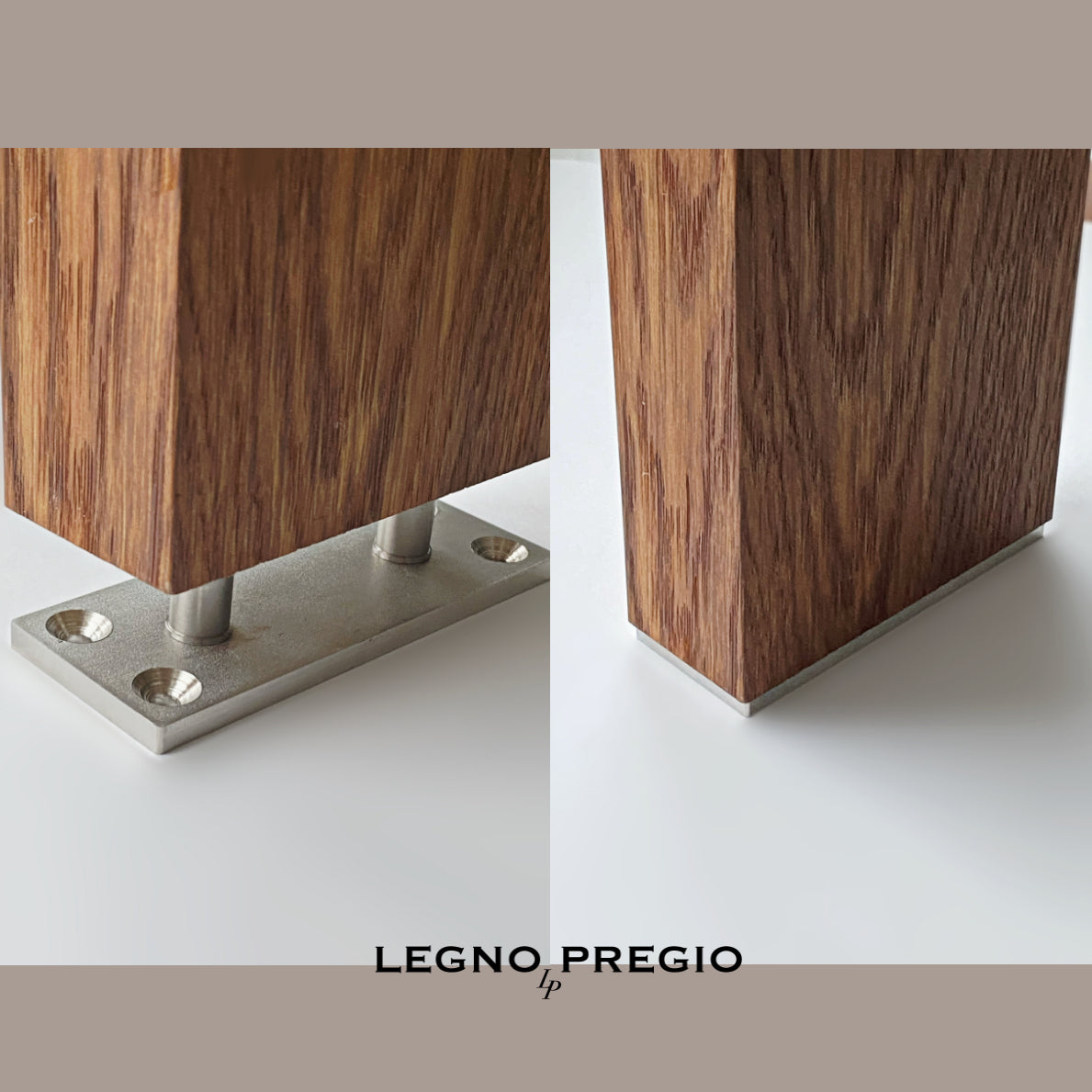 Pannello divisorio in legno | Rovere Nero - legnopregio