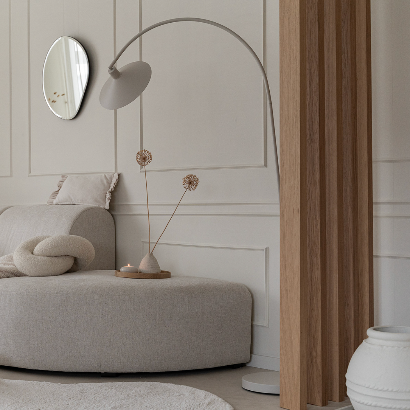 Pannello divisorio in legno | Rovere Chiaro