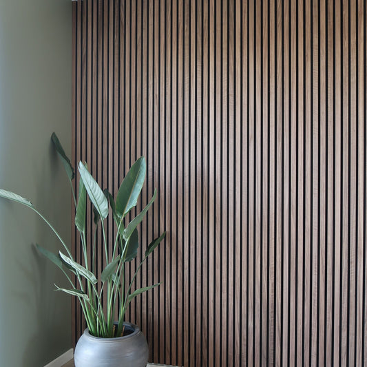 Dogato acustico in legno | Rovere Noce - legnopregio