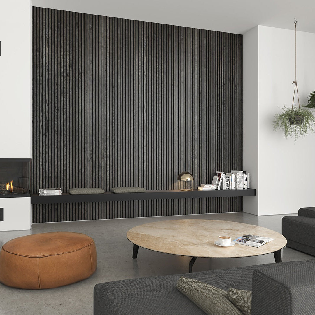 Dogato acustico in legno | Rovere Nero - legnopregio