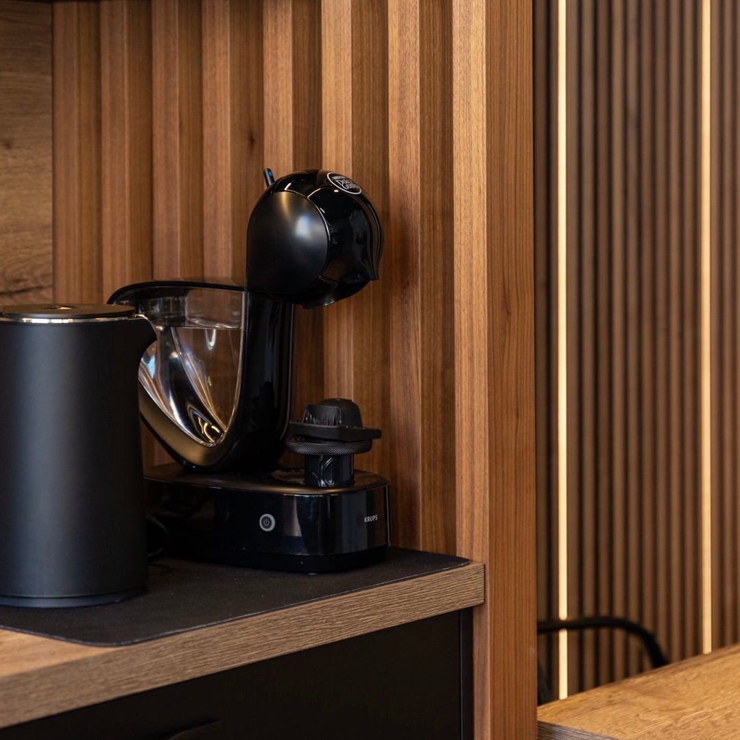 Trennwand aus Holz | Helle Eiche