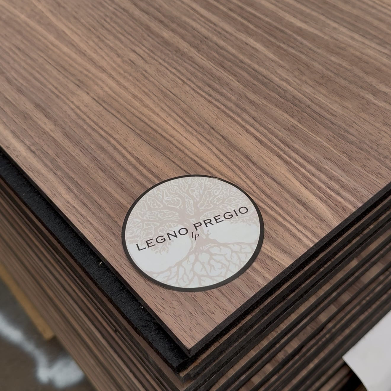 Monolitico acustico in legno | Rovere Noce