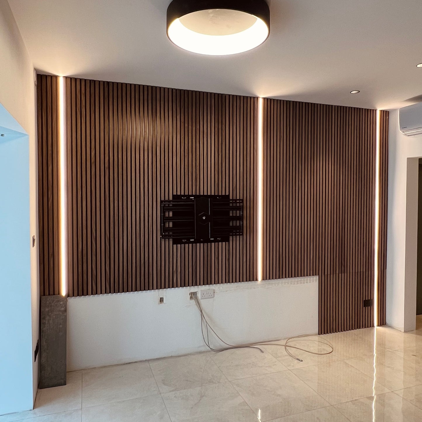 Dogato acustico in legno | Rovere Noce