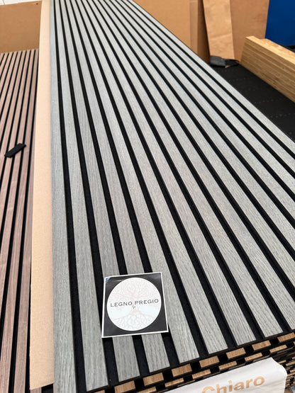 Dogato acustico in legno | Rovere Grigio