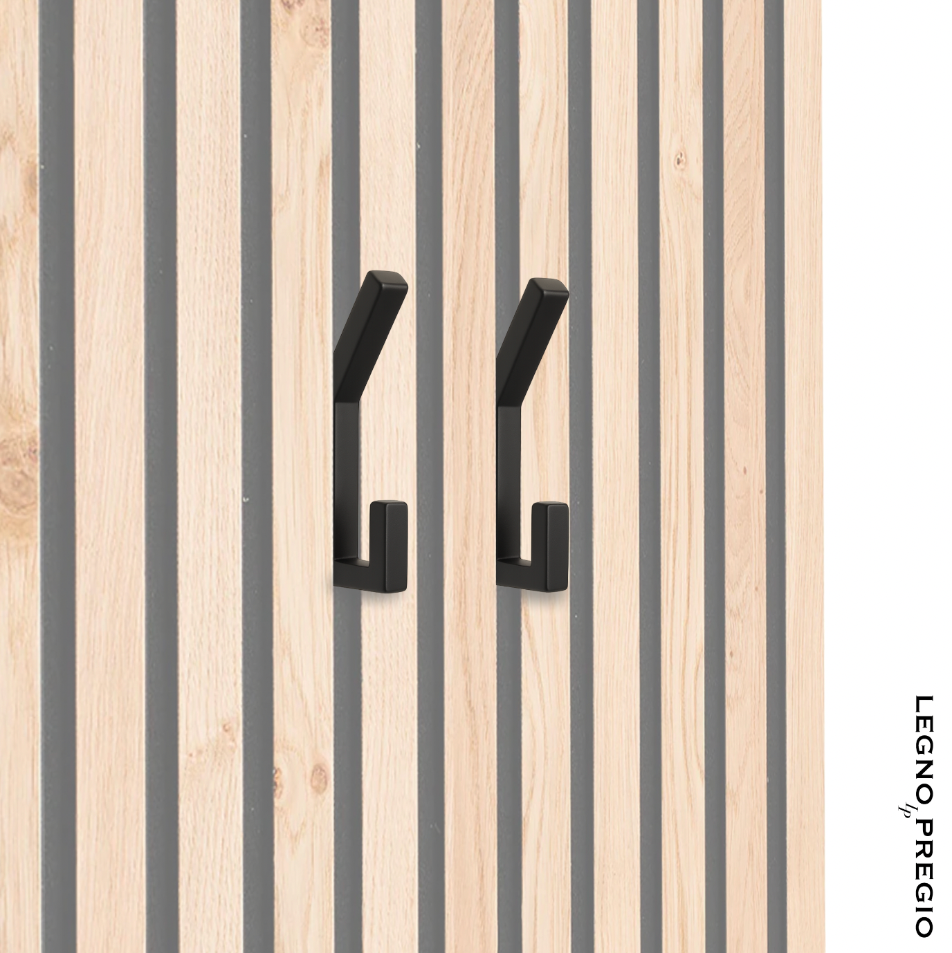 Ganci Doppi Da Parete In Metallo, Stile Minimalista: L'ordine è Di Casa!