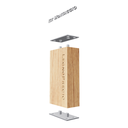 Trennwand aus Holz | Schwarze Eiche